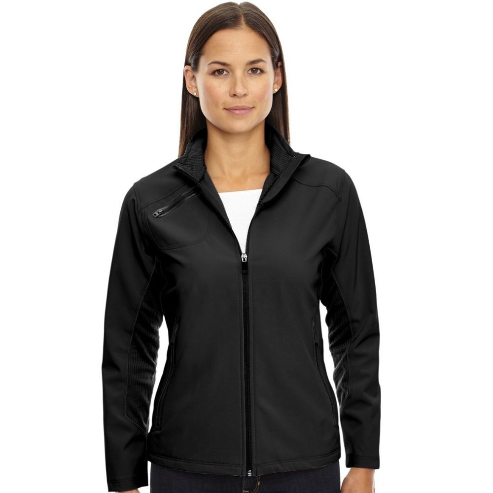 North End Sport Ladies 3-Layer Light Bonded Jacket